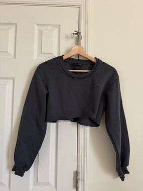 🩶FOR LOVE AND LEMONS ULTRA CROPPED LONG SLEEVE LEISURE TOP🩶